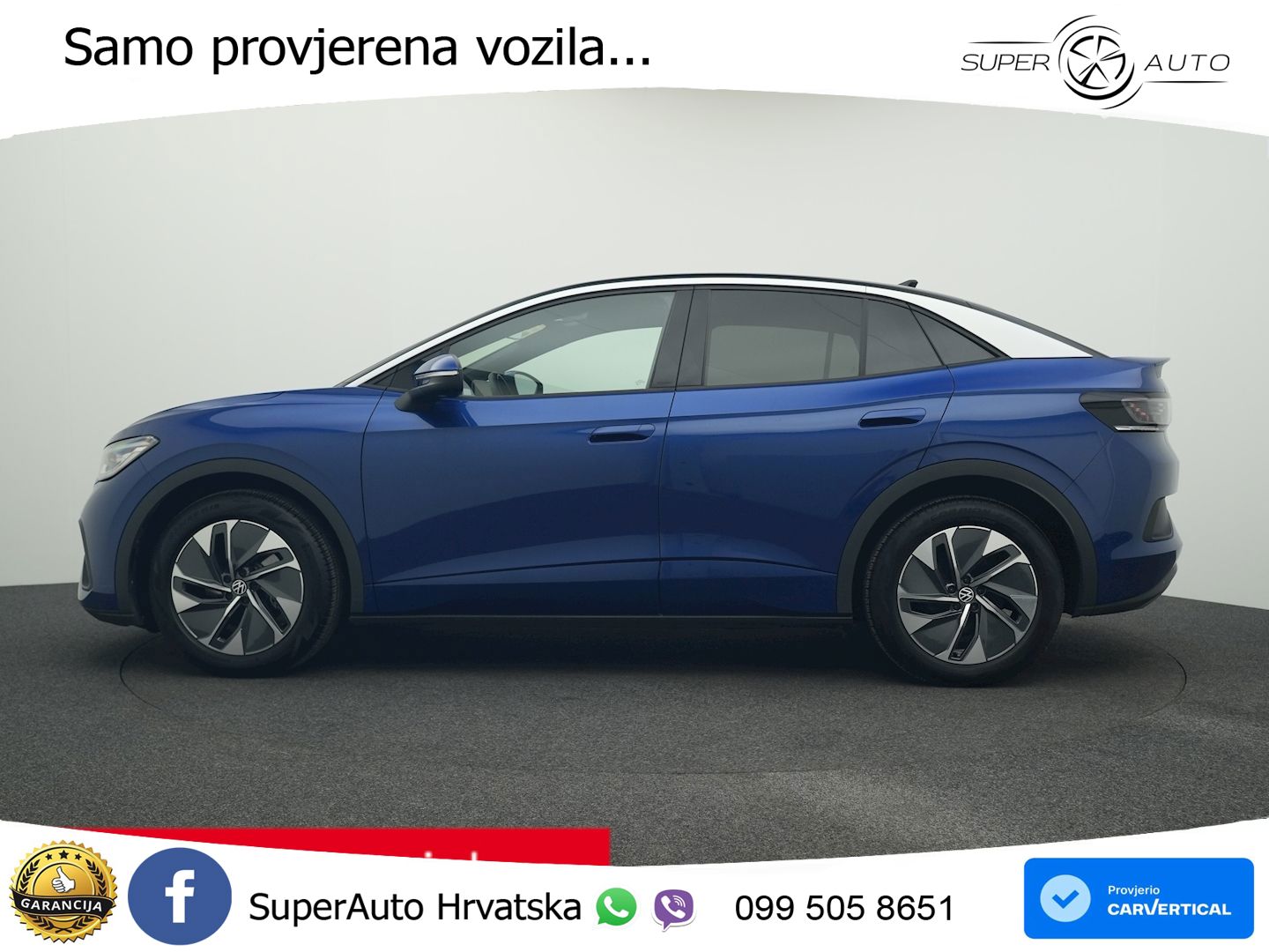 Volkswagen ID.5 Pure 55 kWh (170 KS) LED+GR SJED+ACC