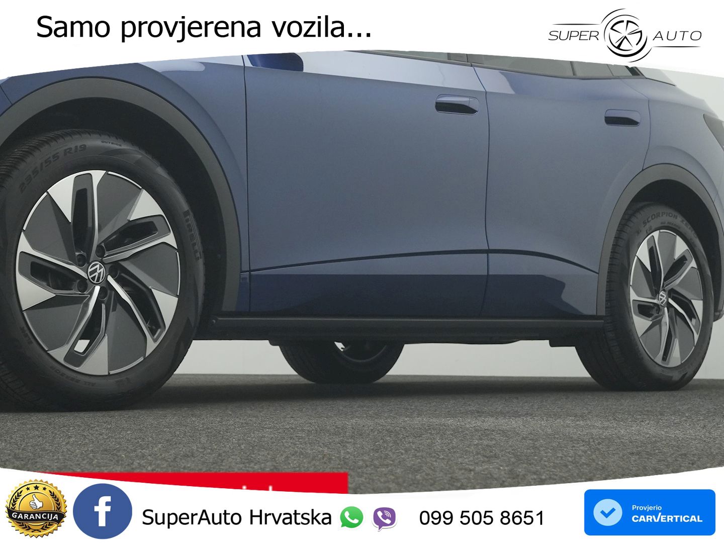 Volkswagen ID.5 Pure 55 kWh (170 KS) LED+GR SJED+ACC