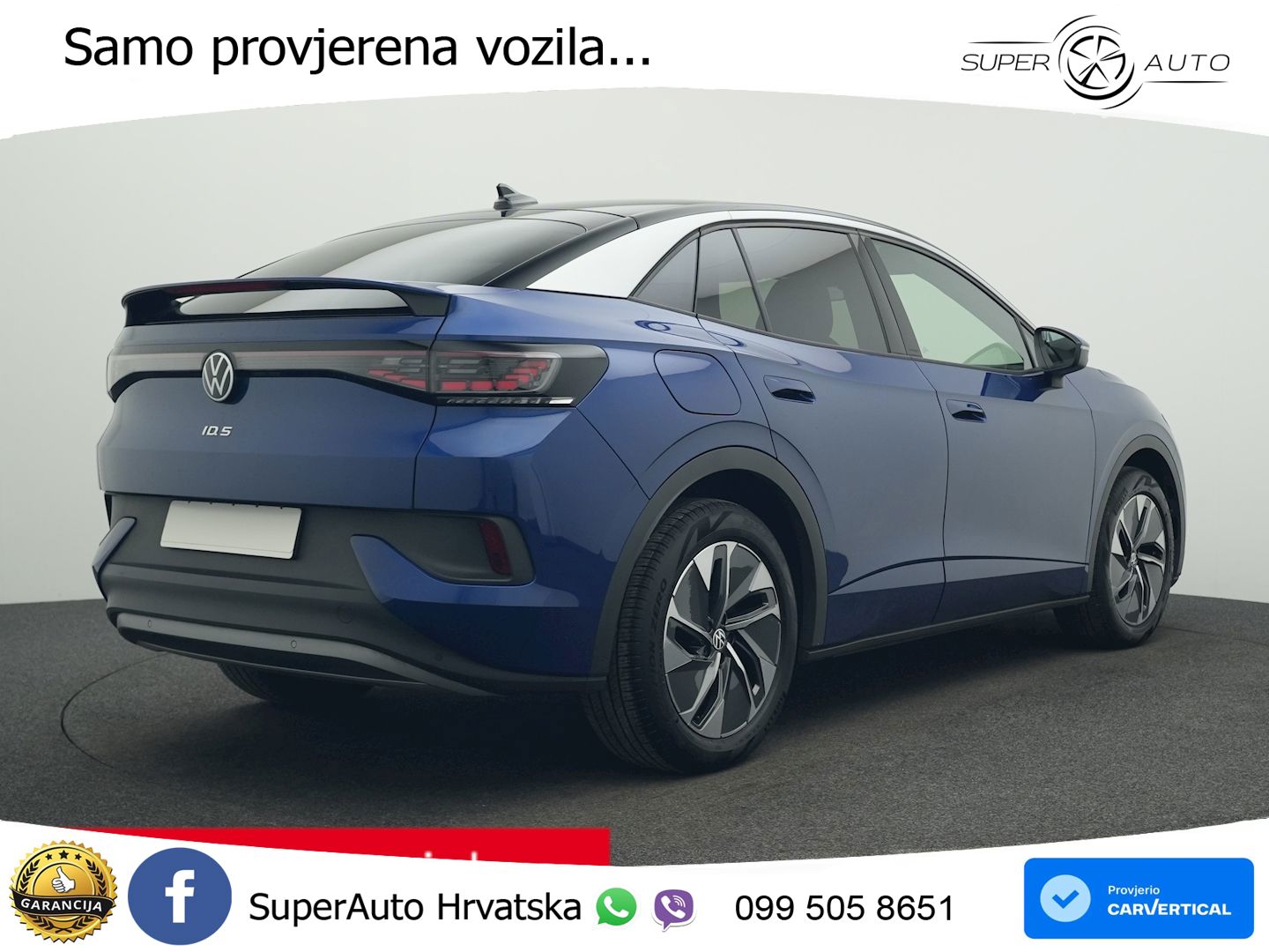 Volkswagen ID.5 Pure 55 kWh (170 KS) LED+GR SJED+ACC