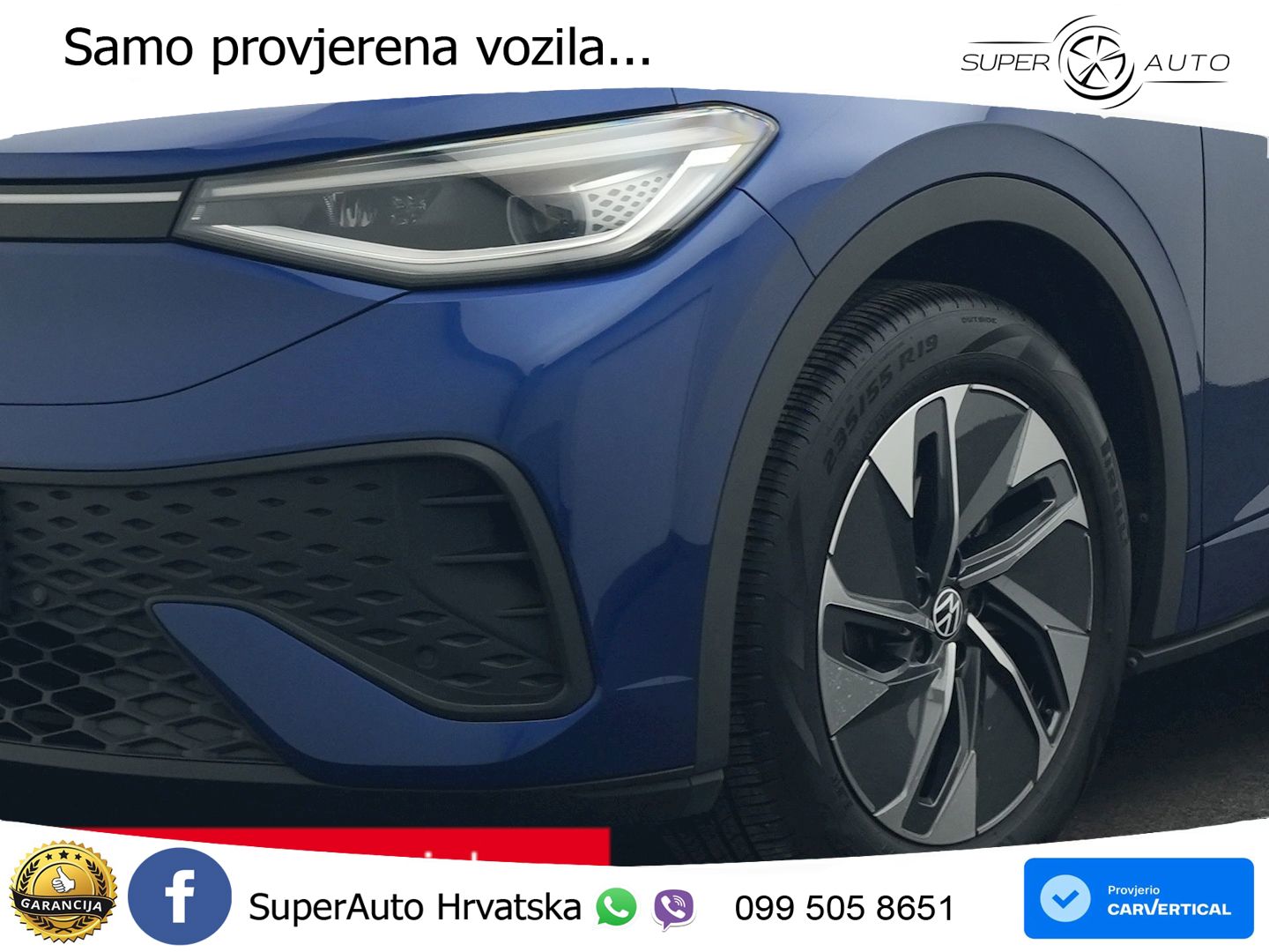 Volkswagen ID.5 Pure 55 kWh (170 KS) LED+GR SJED+ACC