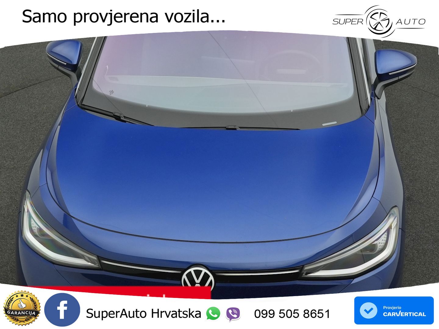Volkswagen ID.5 Pure 55 kWh (170 KS) LED+GR SJED+ACC