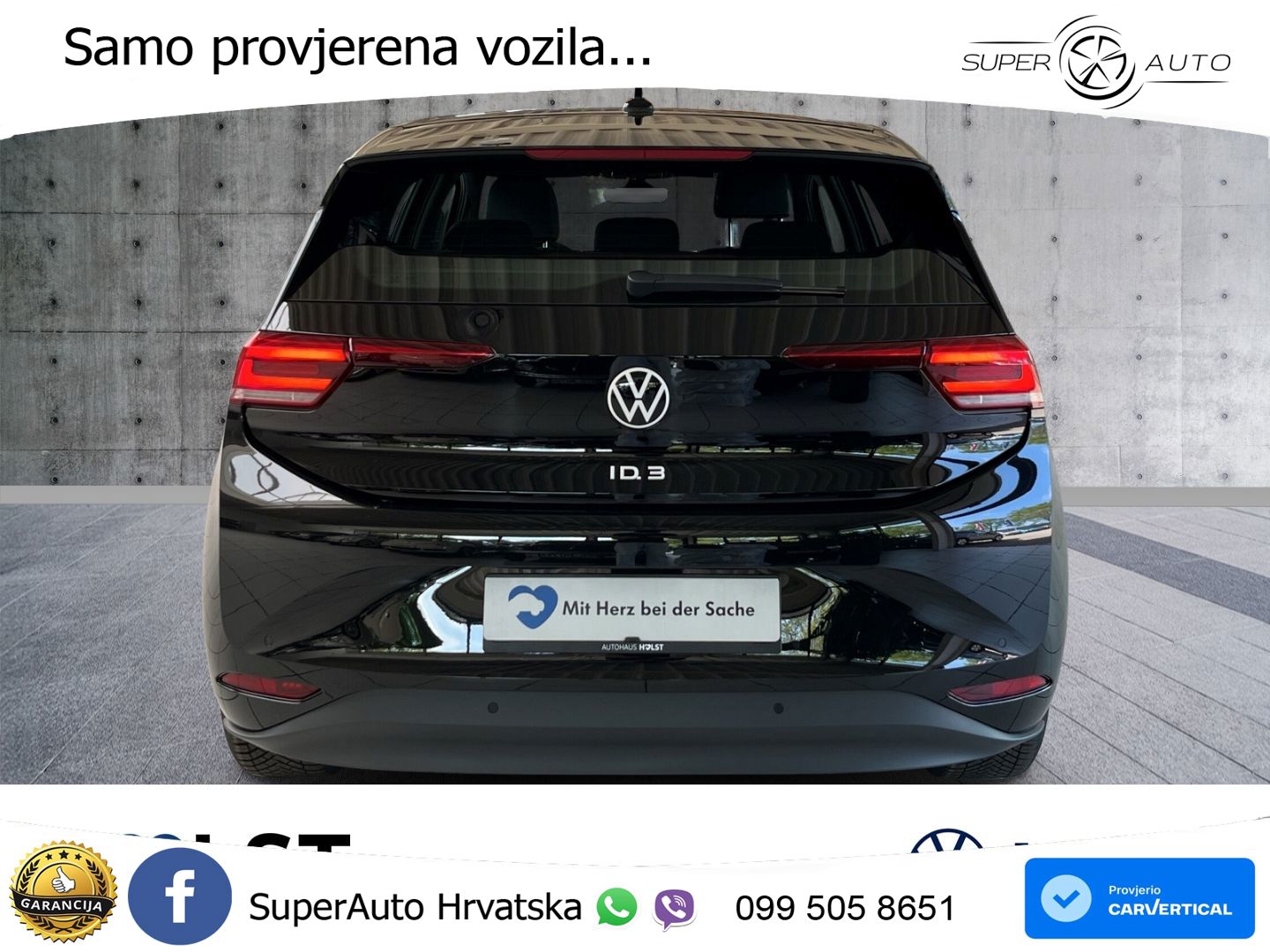 Volkswagen ID.3 Pro 62 kWh (204 KS)
