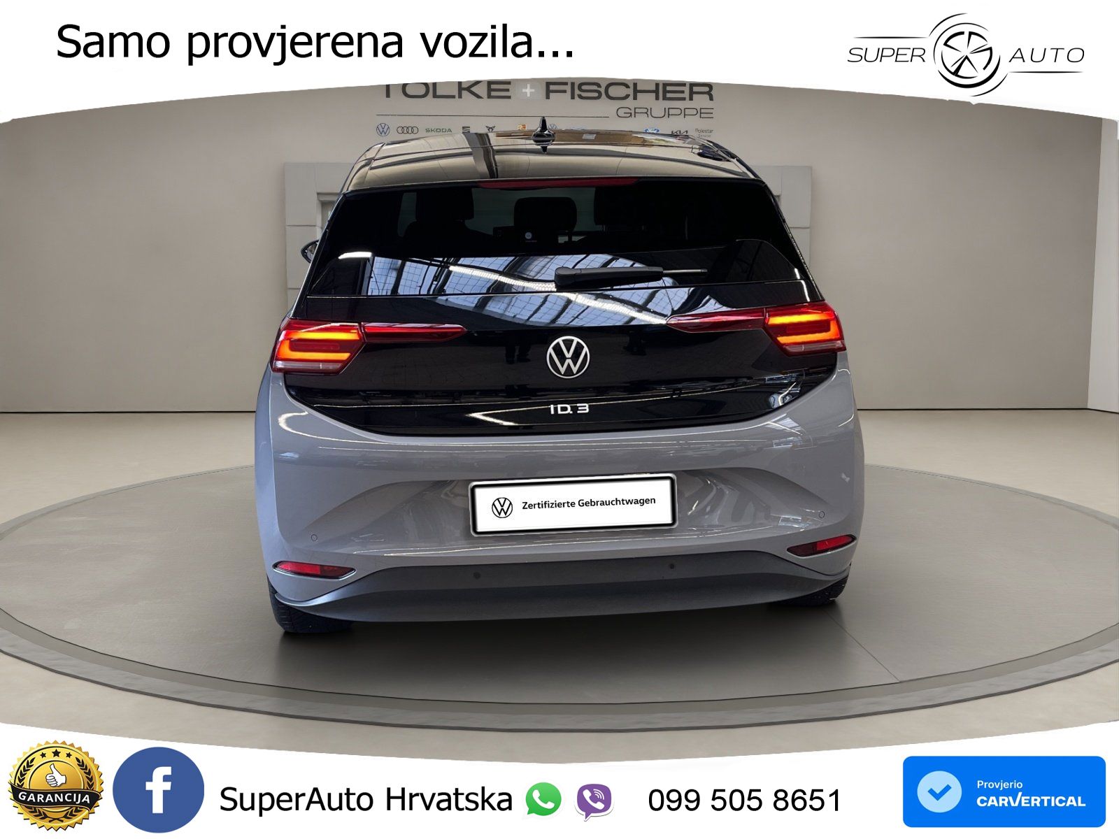 Volkswagen ID.3 Pro 62 kWh (204 KS)