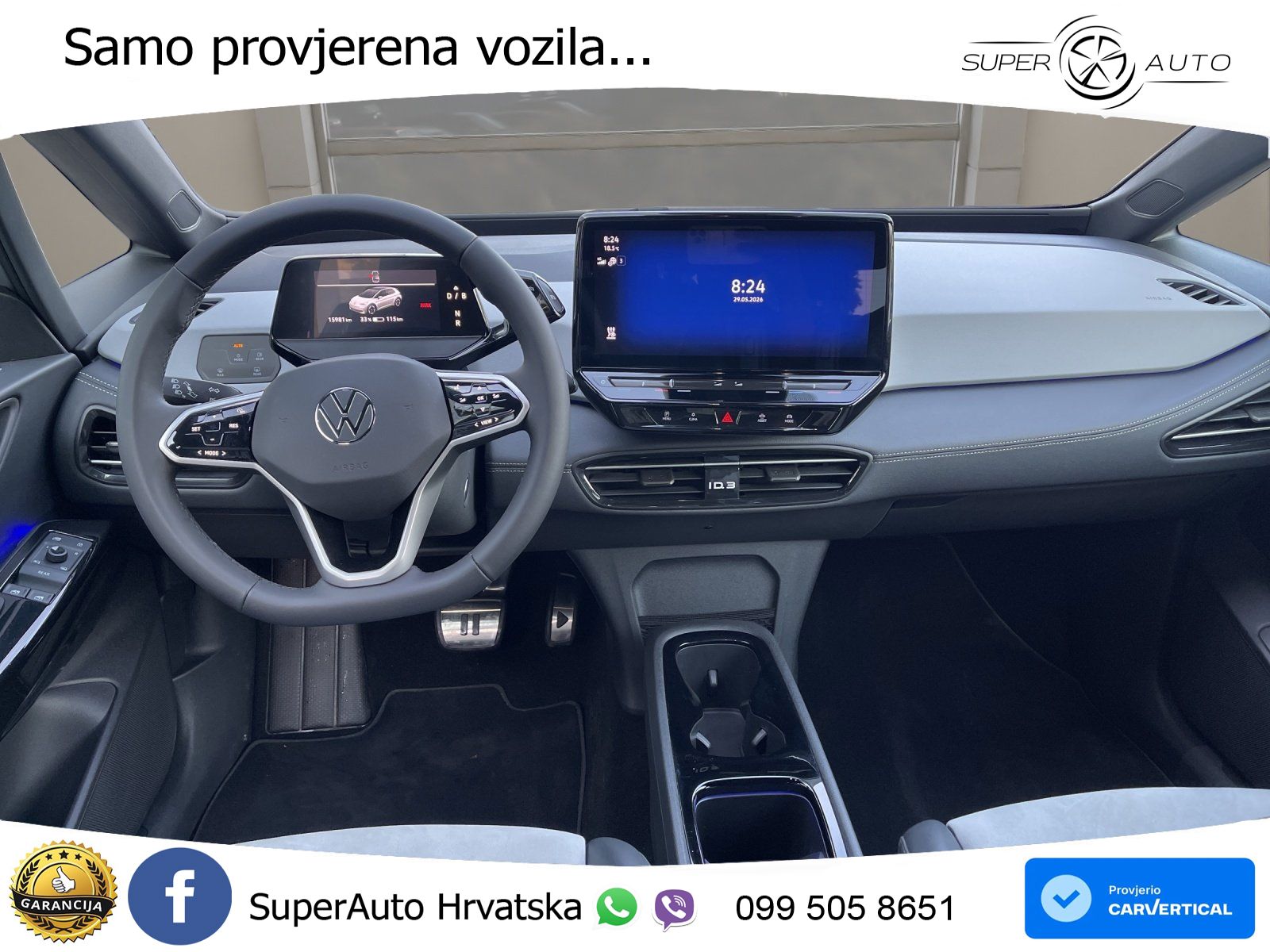 Volkswagen ID.3 Pro 62 kWh (204 KS)