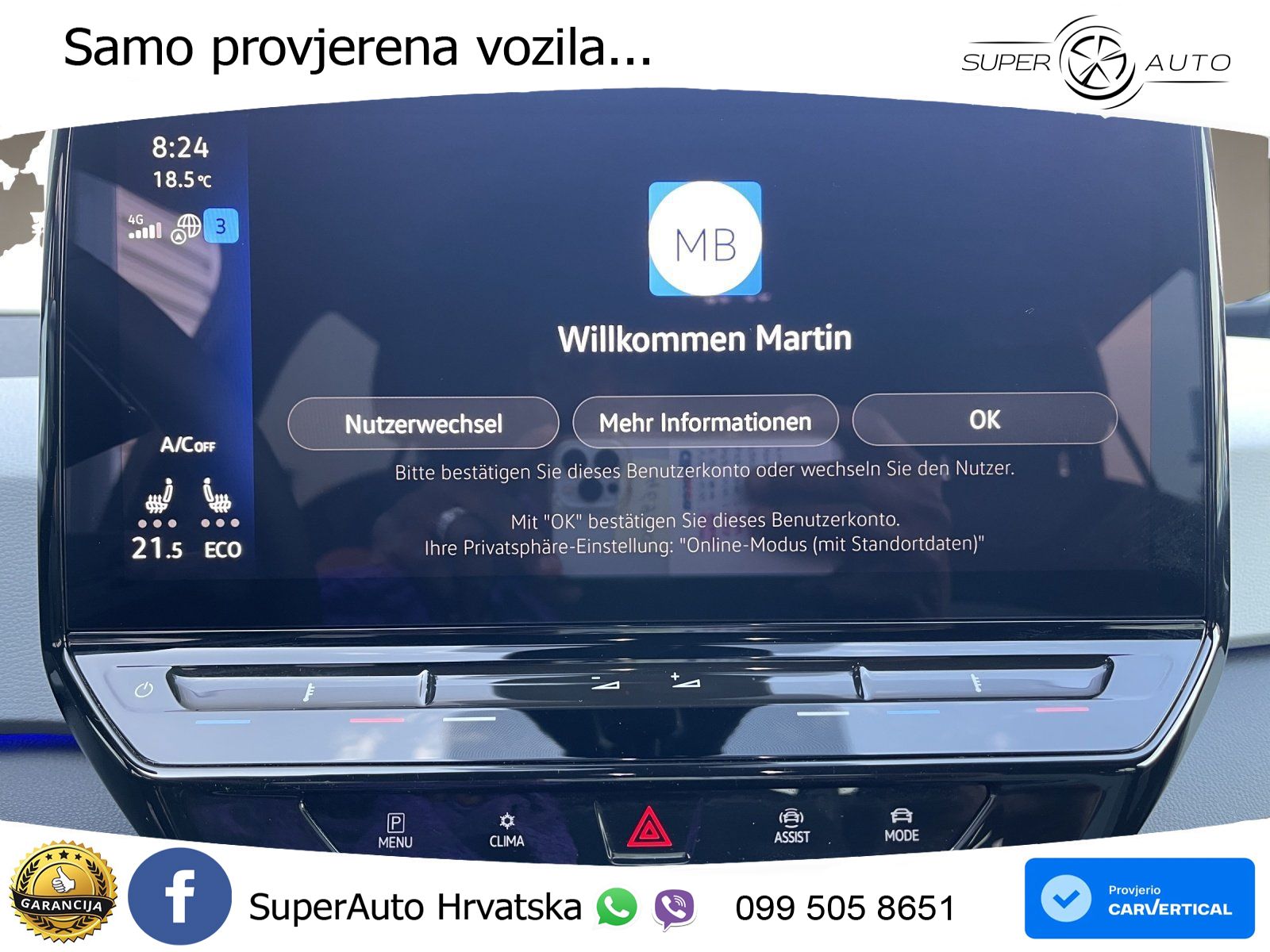 Volkswagen ID.3 Pro 62 kWh (204 KS)