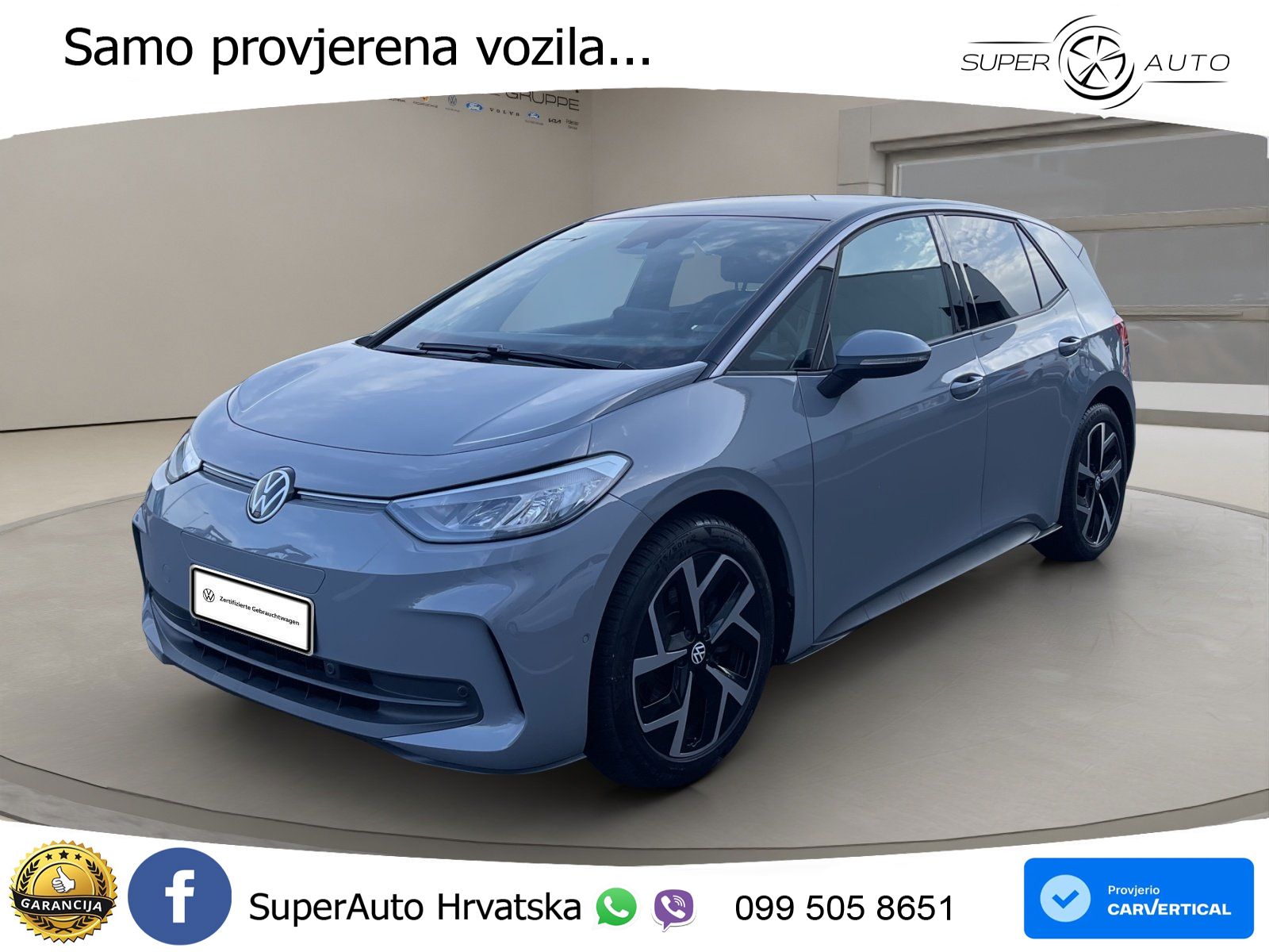 Volkswagen ID.3 Pro 62 kWh (204 KS)