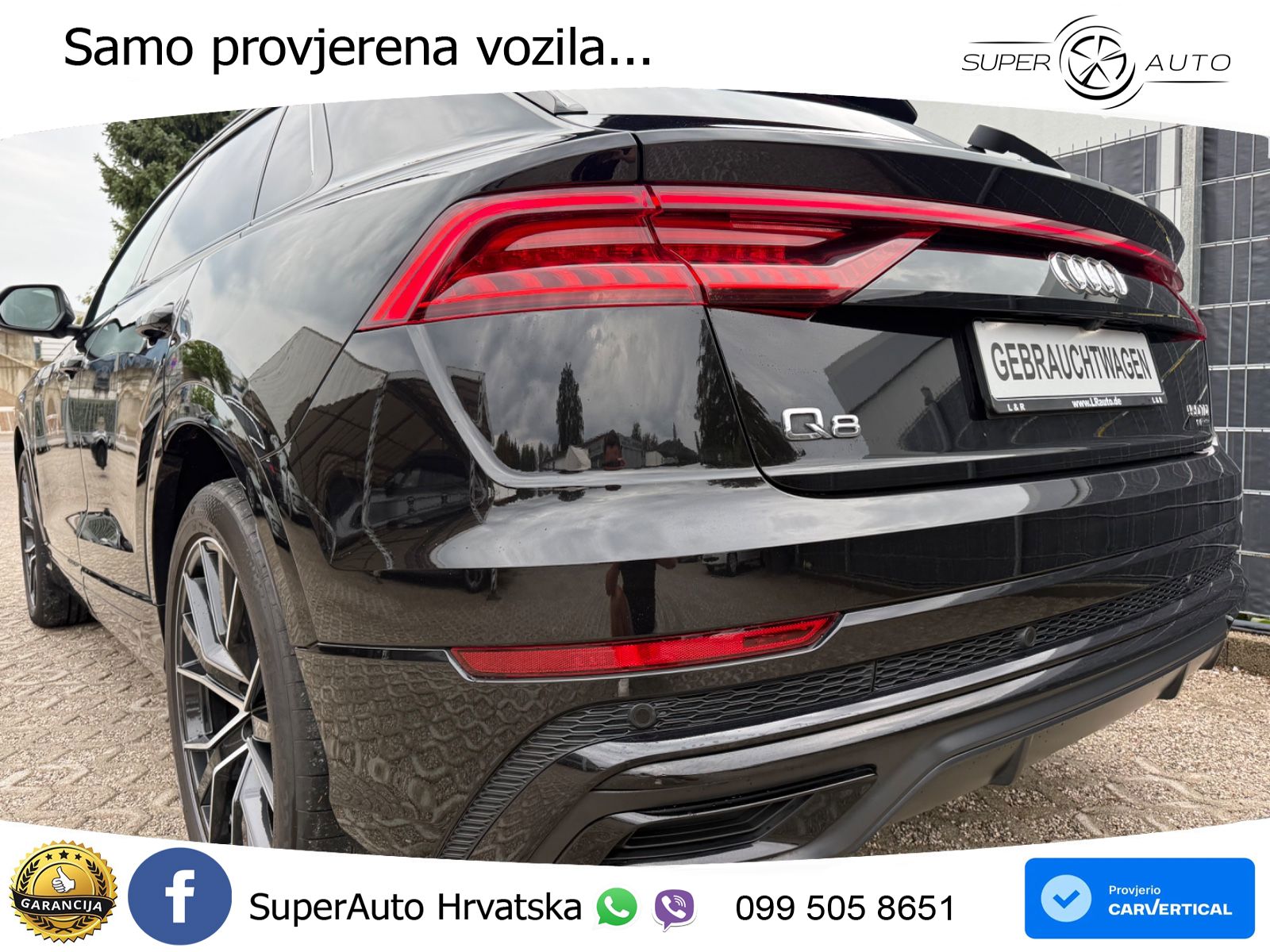 Audi Q8 50 TDI V6 (286 KS) quattro Tiptronic