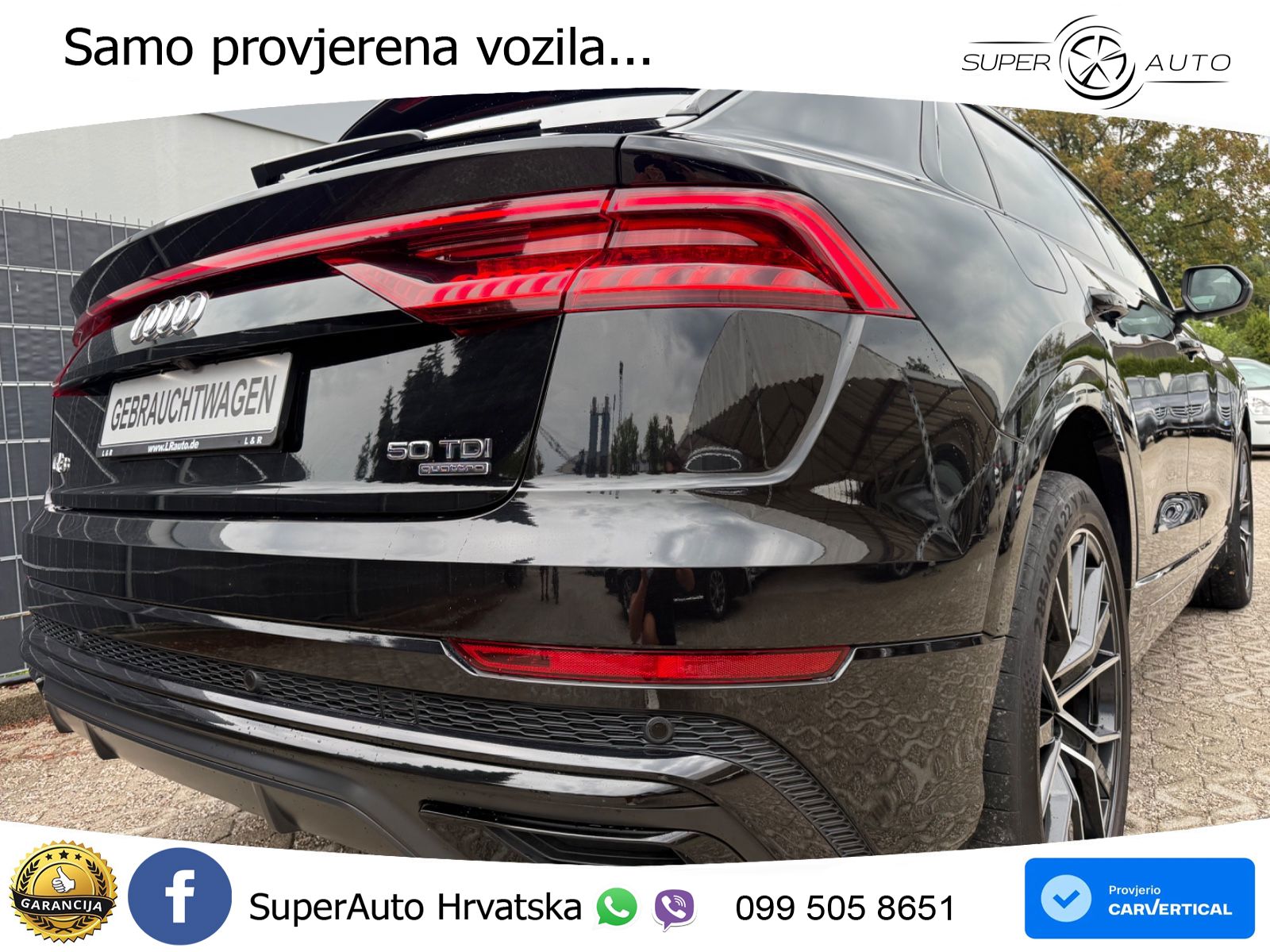 Audi Q8 50 TDI V6 (286 KS) quattro Tiptronic