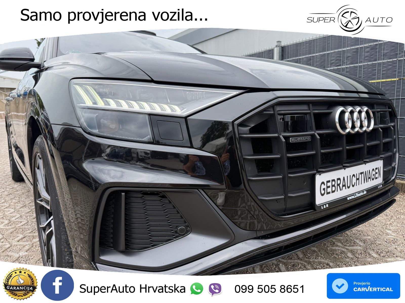 Audi Q8 50 TDI V6 (286 KS) quattro Tiptronic