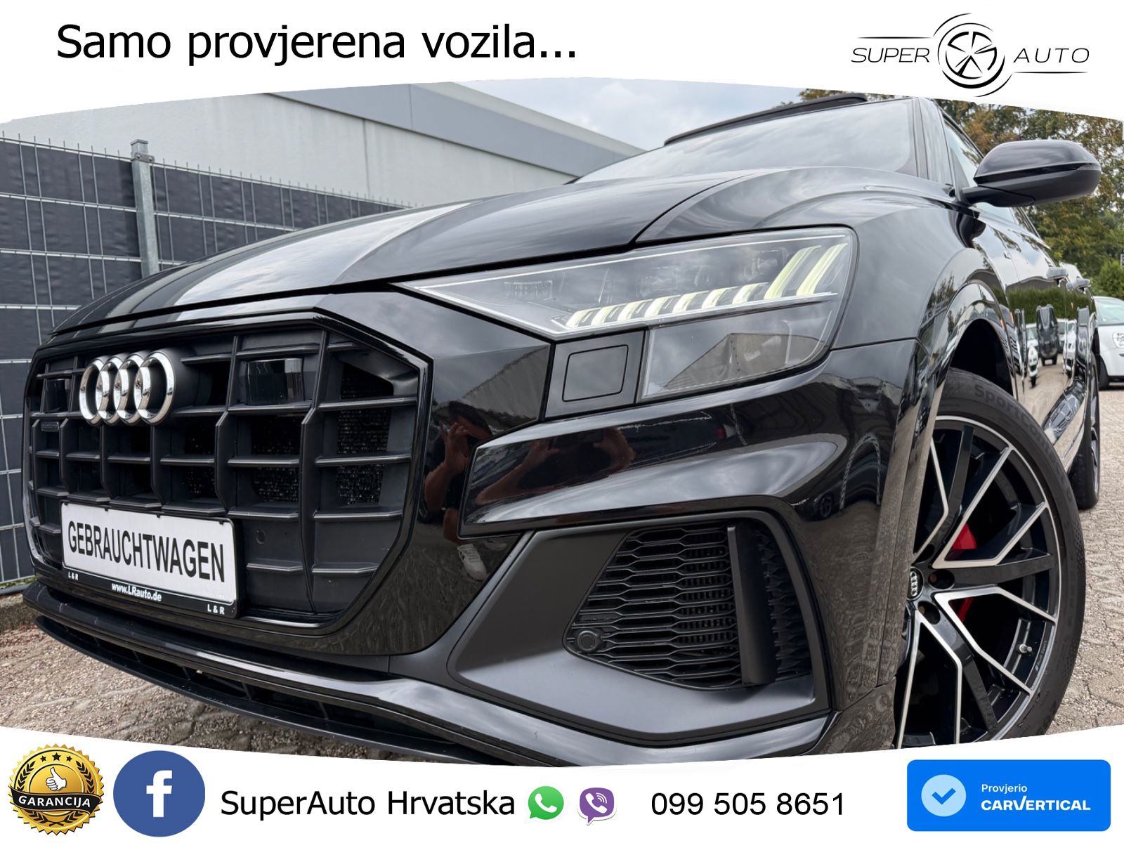 Audi Q8 50 TDI V6 (286 KS) quattro Tiptronic