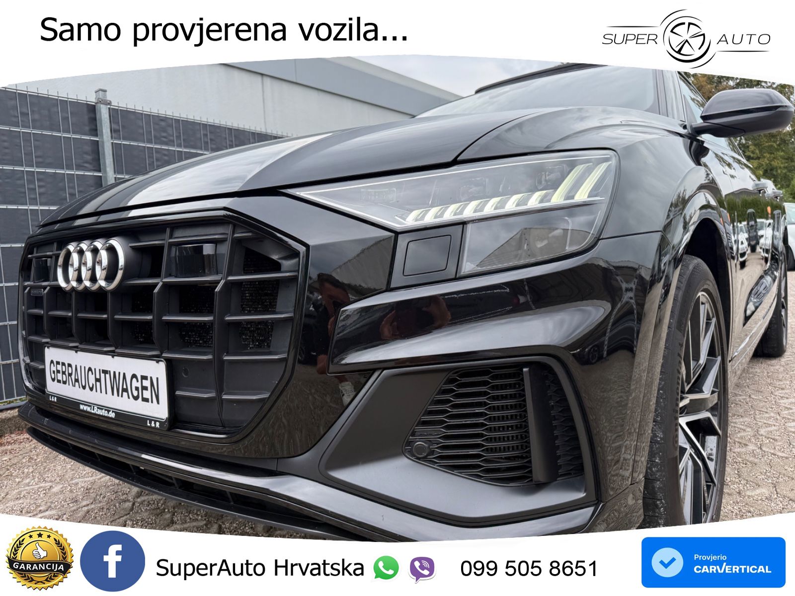 Audi Q8 50 TDI V6 (286 KS) quattro Tiptronic