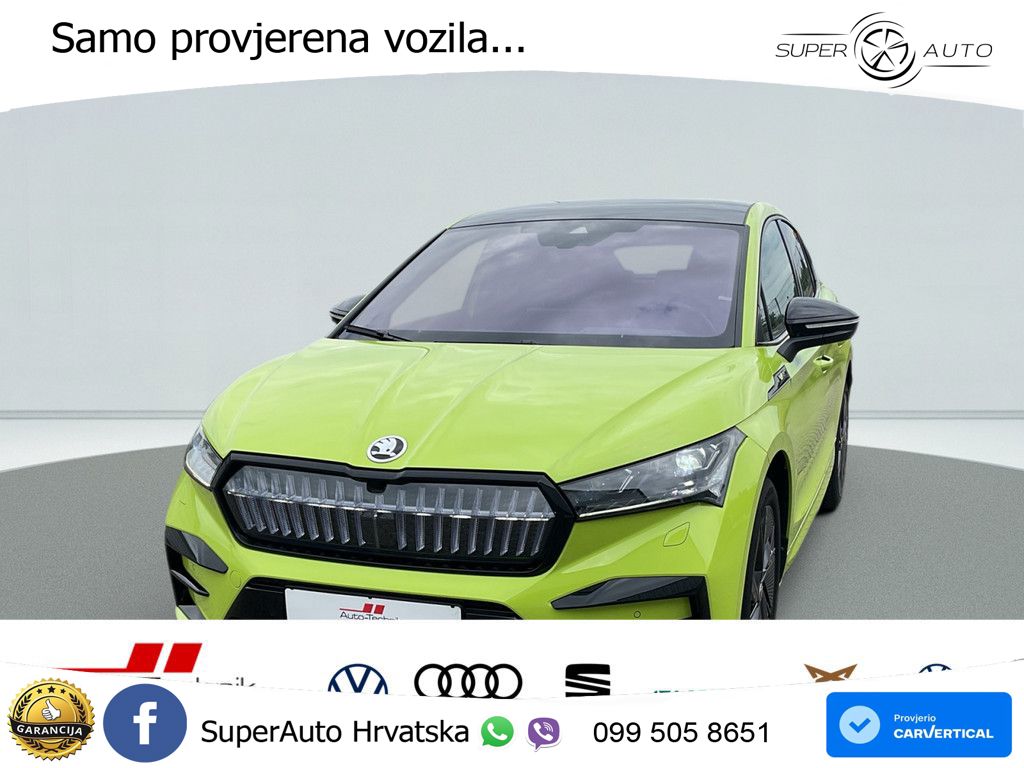Škoda Enyaq Coupe iV RS 82 kWh (299 KS) AWD Suite LED+GR SJED+ACC
