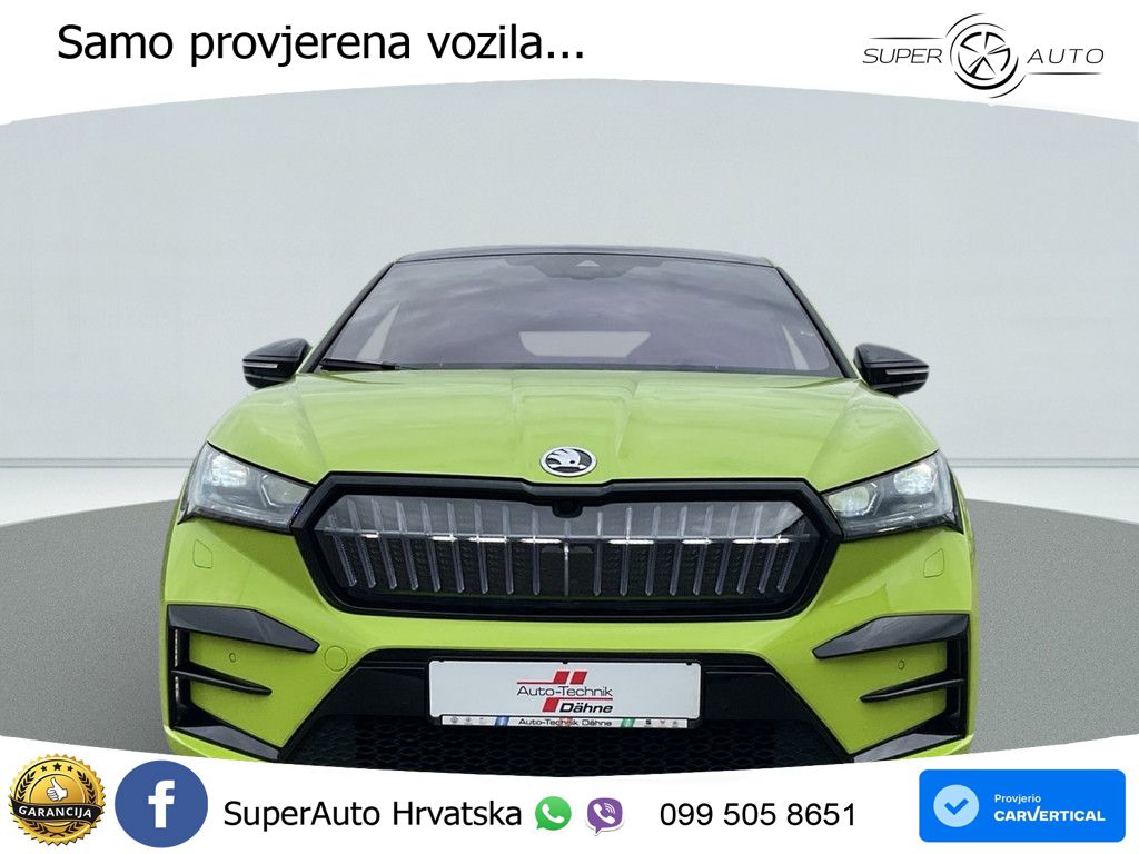 Škoda Enyaq Coupe iV RS 82 kWh (299 KS) AWD Suite LED+GR SJED+ACC