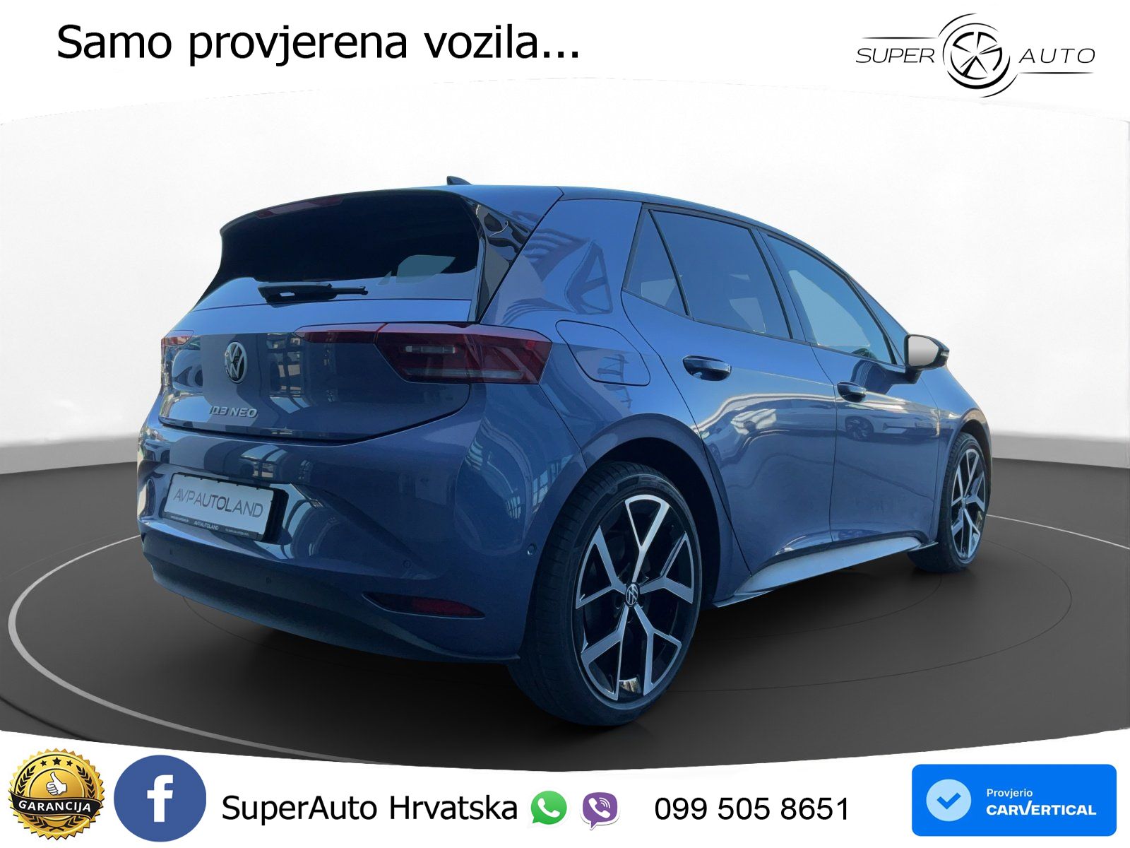 Volkswagen ID.3 58 kWh (190 KS) LED+GR SJED+ACC