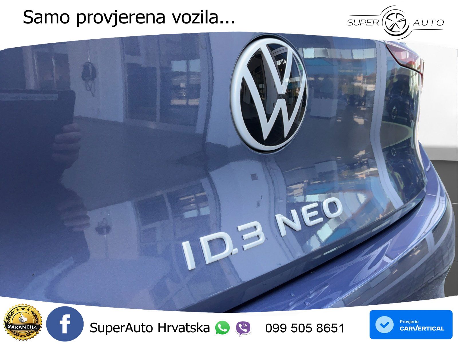 Volkswagen ID.3 58 kWh (190 KS) LED+GR SJED+ACC