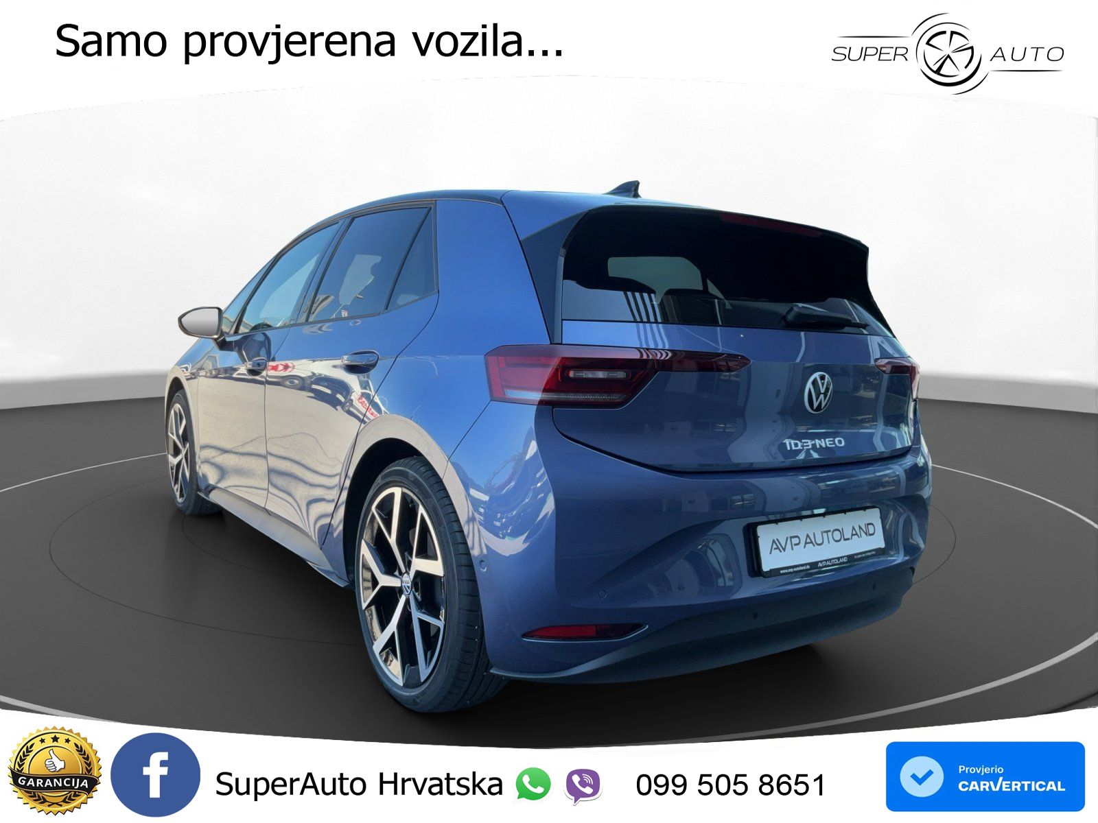 Volkswagen ID.3 58 kWh (190 KS) LED+GR SJED+ACC