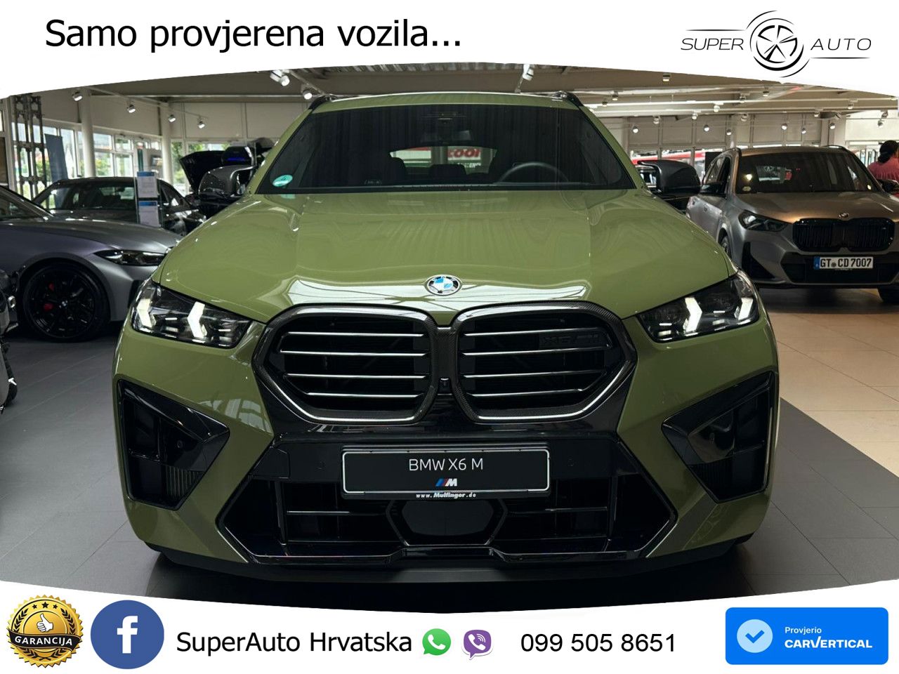 BMW X6 M Competition 4.4 V8 (625 KS) xDrive Steptronic LED+GR SJED+ACC
