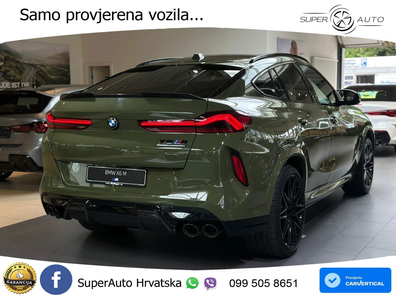BMW X6 M Competition 4.4 V8 (625 KS) xDrive Steptronic LED+GR SJED+ACC