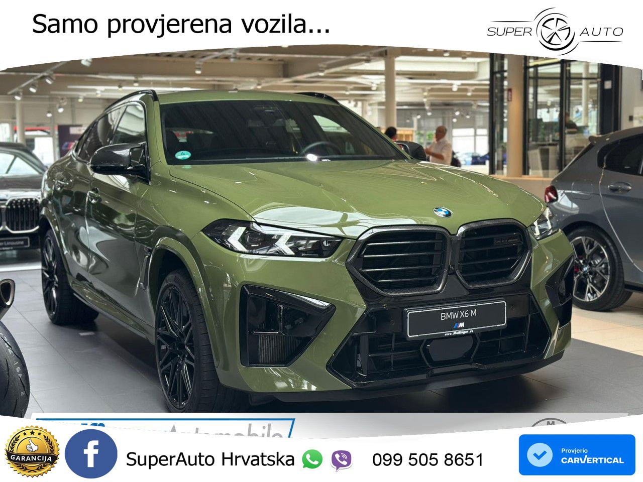 BMW X6 M Competition 4.4 V8 (625 KS) xDrive Steptronic LED+GR SJED+ACC