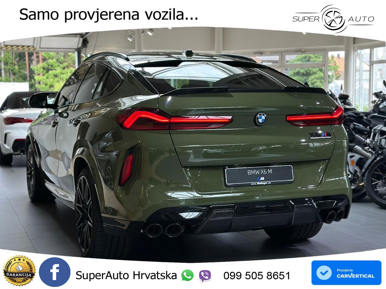 BMW X6 M Competition 4.4 V8 (625 KS) xDrive Steptronic LED+GR SJED+ACC
