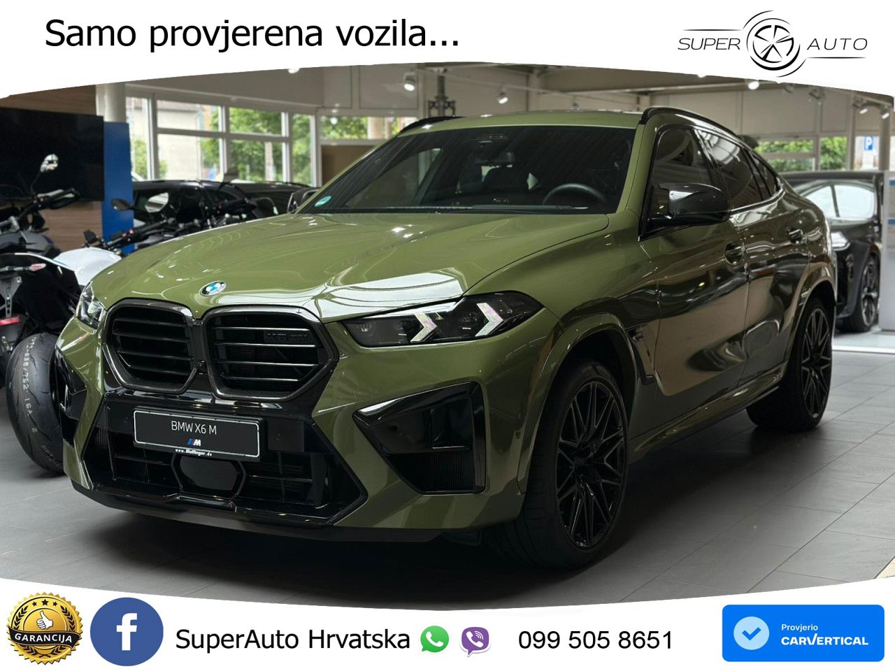 BMW X6 M Competition 4.4 V8 (625 KS) xDrive Steptronic LED+GR SJED+ACC