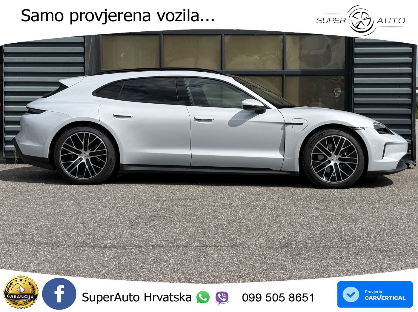 Porsche Taycan Sport Turismo 105 kWh (435 KS)