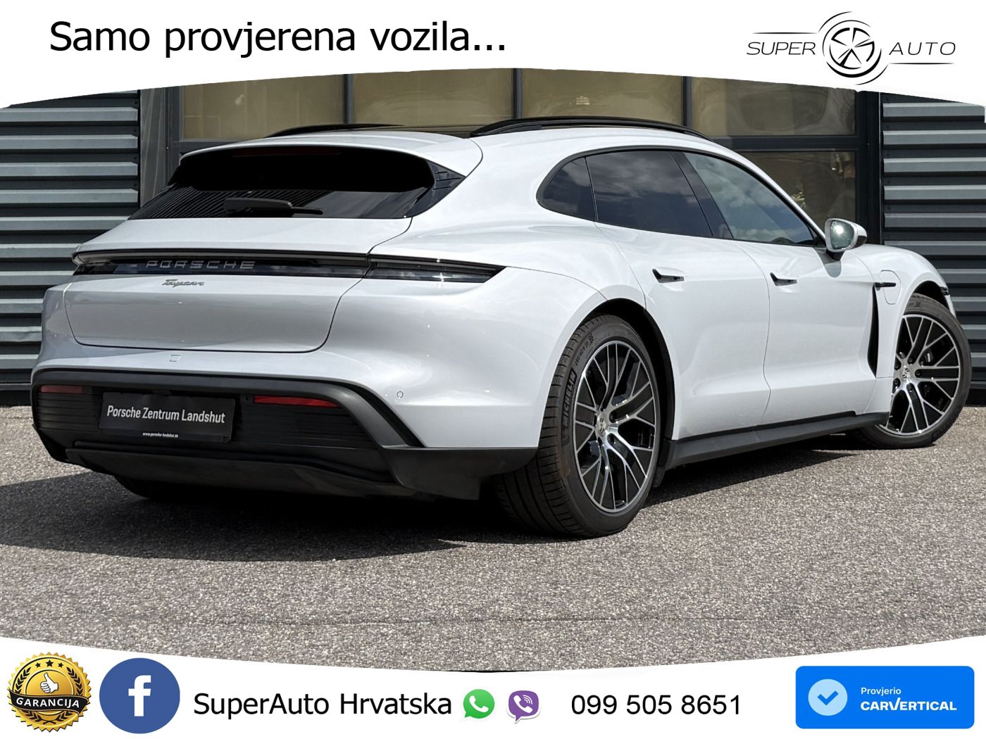 Porsche Taycan Sport Turismo 105 kWh (435 KS)