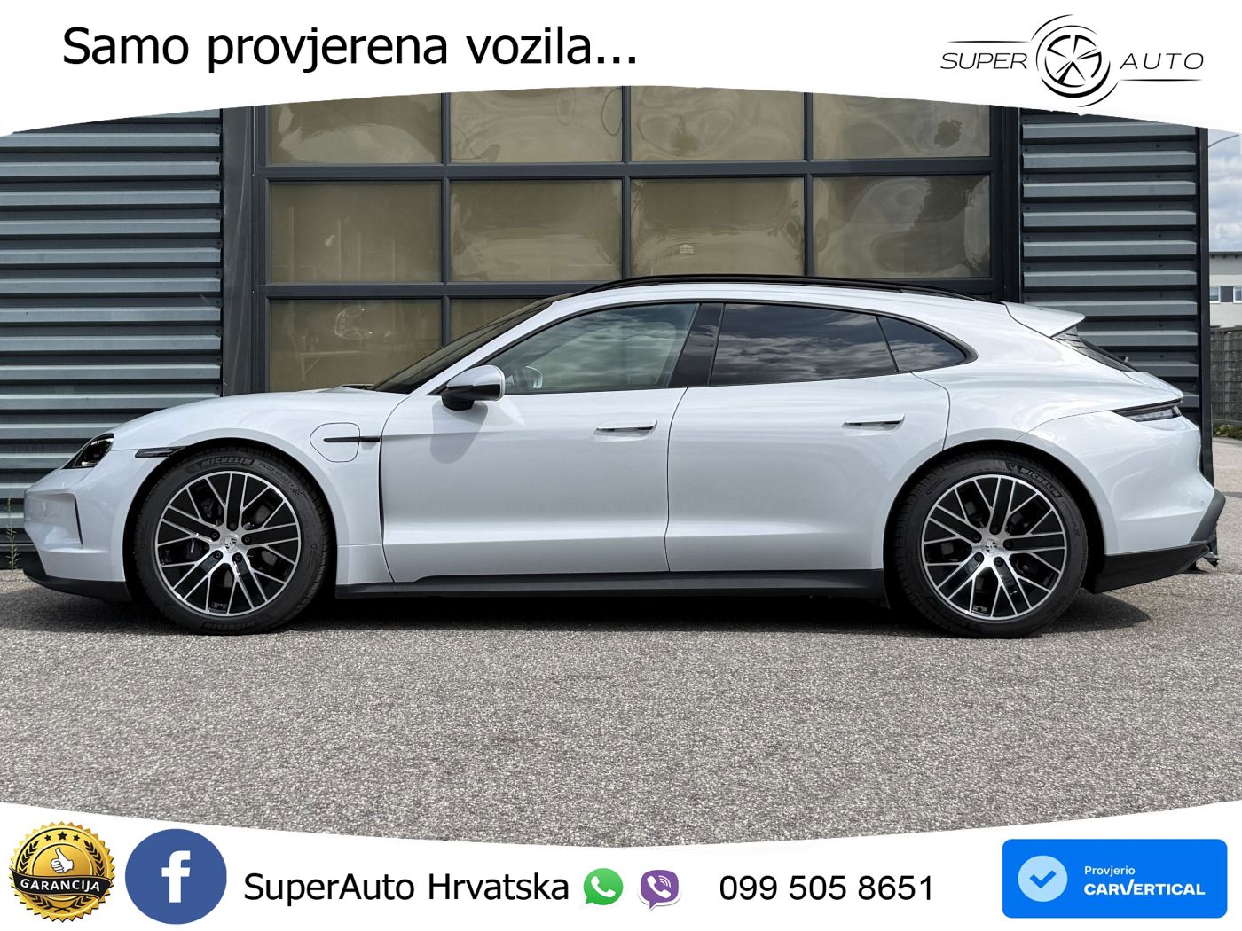 Porsche Taycan Sport Turismo 105 kWh (435 KS)