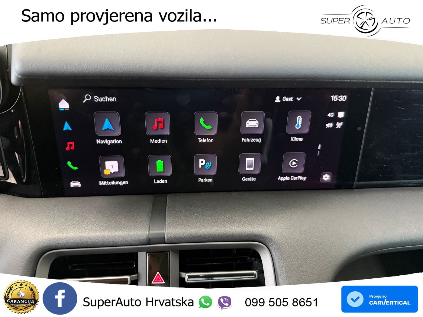 Porsche Taycan Sport Turismo 105 kWh (435 KS)