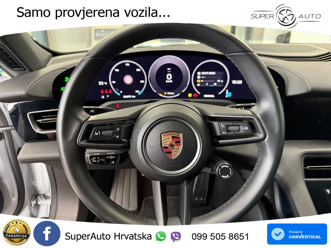 Porsche Taycan Sport Turismo 105 kWh (435 KS)
