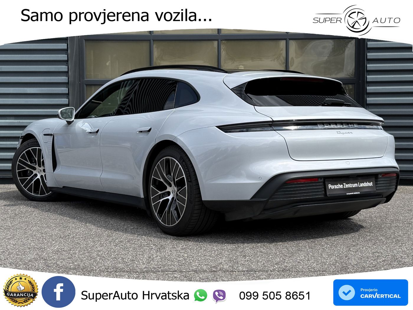 Porsche Taycan Sport Turismo 105 kWh (435 KS)