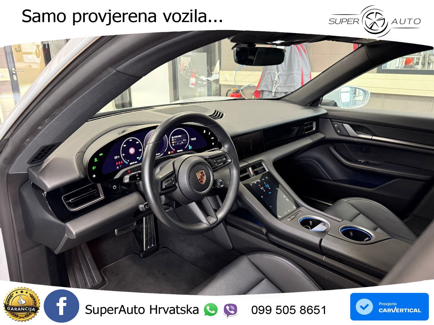 Porsche Taycan Sport Turismo 105 kWh (435 KS)