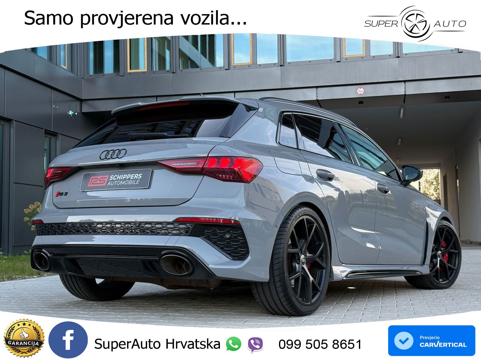 Audi RS3 Sportback 2.5 TFSI (400 KS) quattro S tronic LED+GR SJED+ACC