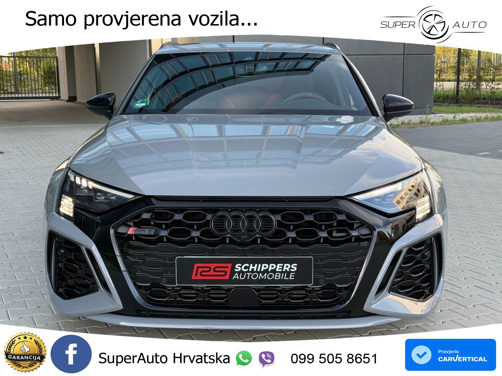 Audi RS3 Sportback 2.5 TFSI (400 KS) quattro S tronic LED+GR SJED+ACC