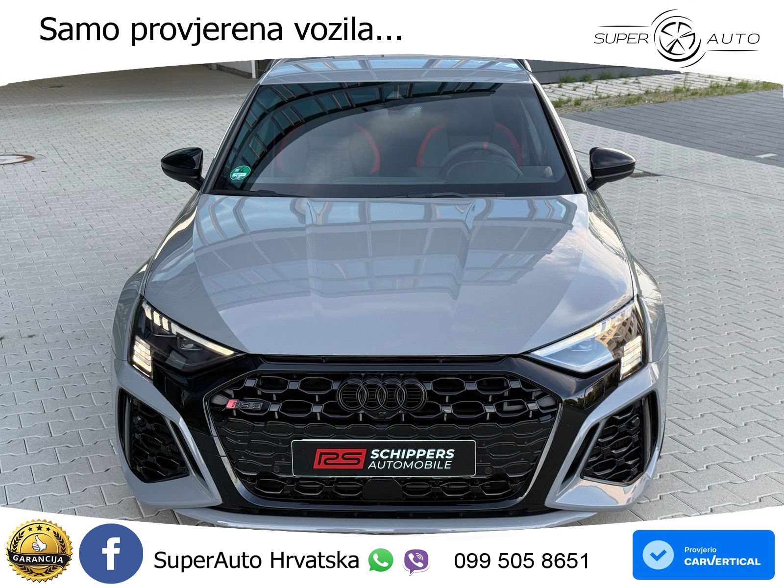 Audi RS3 Sportback 2.5 TFSI (400 KS) quattro S tronic LED+GR SJED+ACC