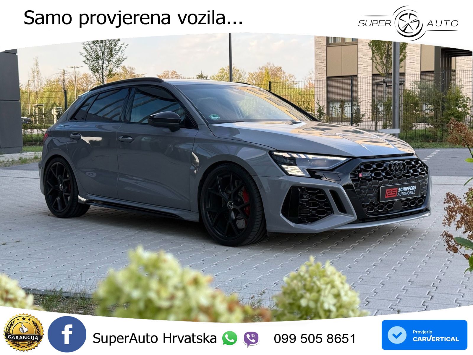 Audi RS3 Sportback 2.5 TFSI (400 KS) quattro S tronic LED+GR SJED+ACC