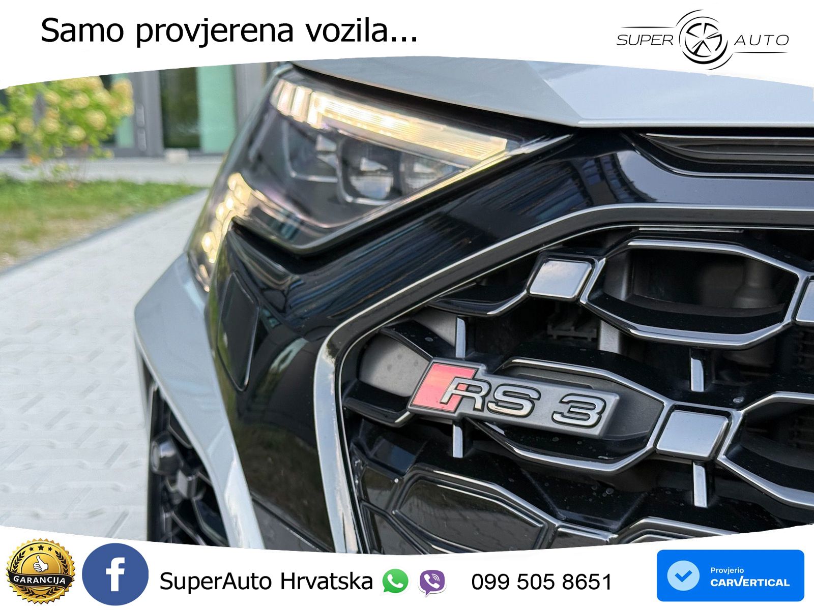 Audi RS3 Sportback 2.5 TFSI (400 KS) quattro S tronic LED+GR SJED+ACC