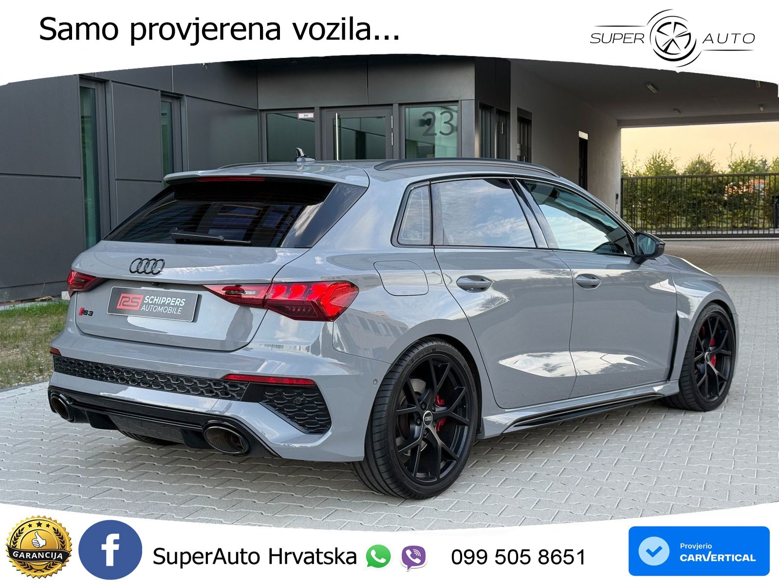 Audi RS3 Sportback 2.5 TFSI (400 KS) quattro S tronic LED+GR SJED+ACC