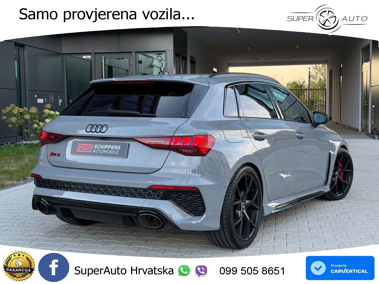 Audi RS3 Sportback 2.5 TFSI (400 KS) quattro S tronic LED+GR SJED+ACC