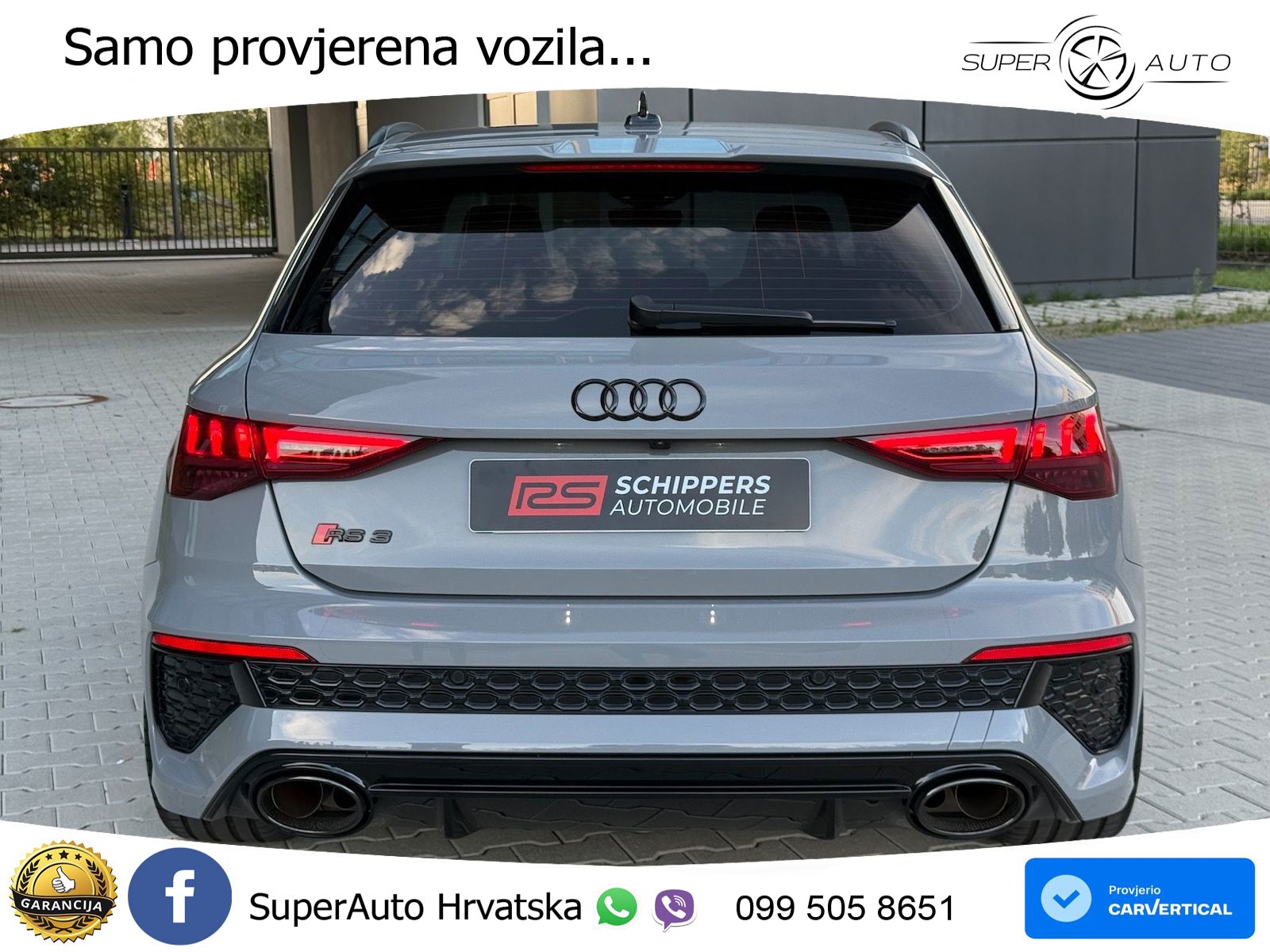 Audi RS3 Sportback 2.5 TFSI (400 KS) quattro S tronic LED+GR SJED+ACC