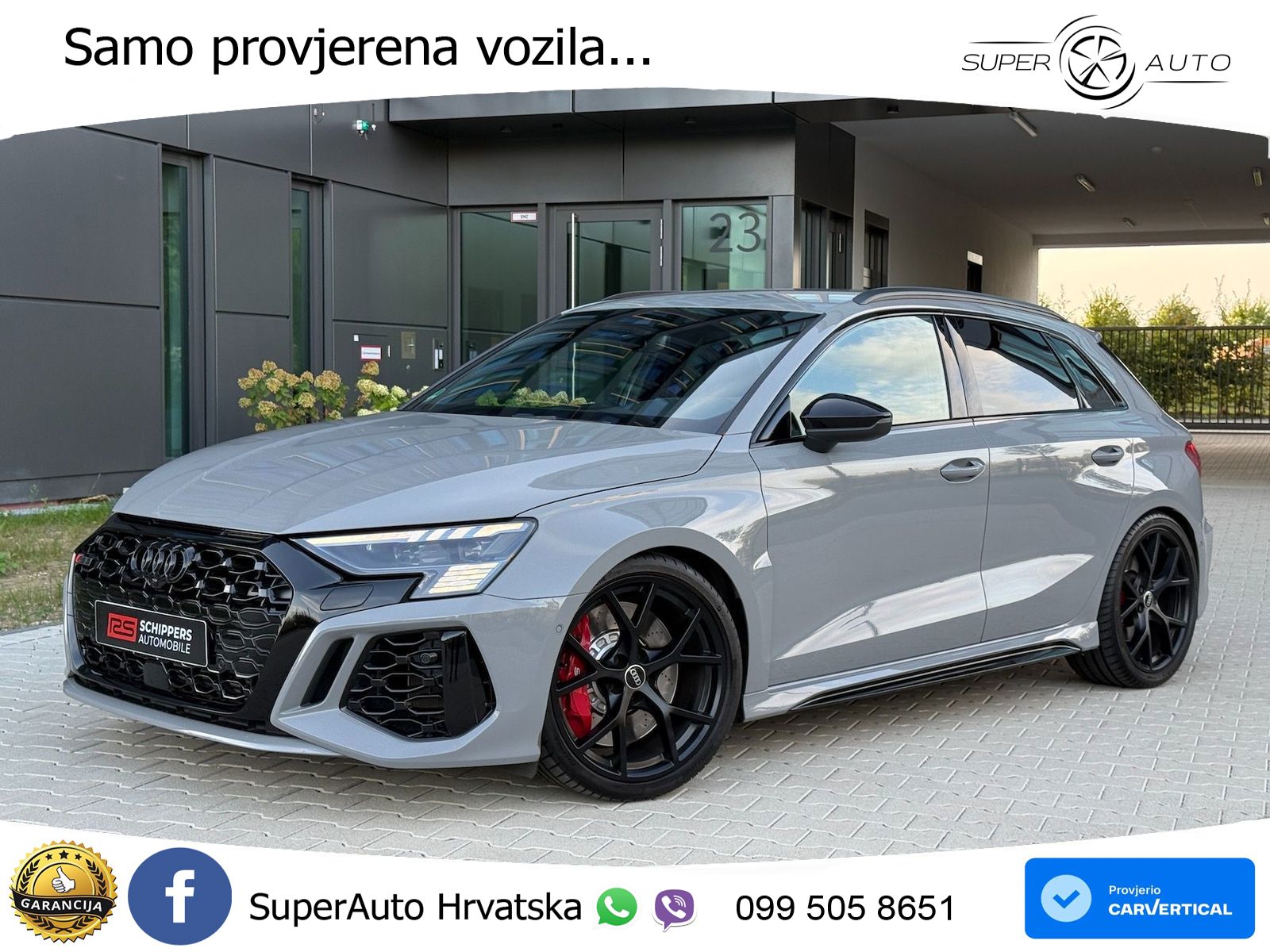 Audi RS3 Sportback 2.5 TFSI (400 KS) quattro S tronic LED+GR SJED+ACC