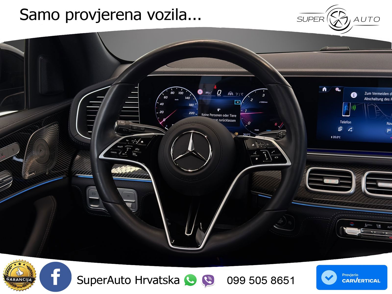 Mercedes GLE 450d (367 KS) EQ Boost 4MATIC 9G-TRONIC AMG LED+GR SJED+ACC