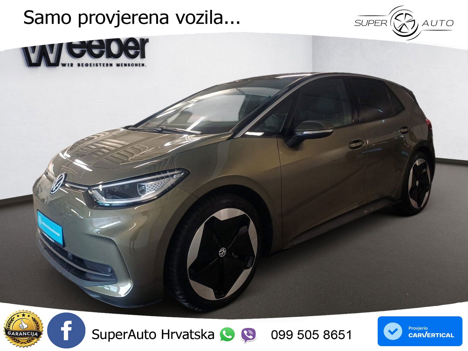 Volkswagen ID.3 Pro S 82 kWh (231 KS) LED+GR SJED+ACC