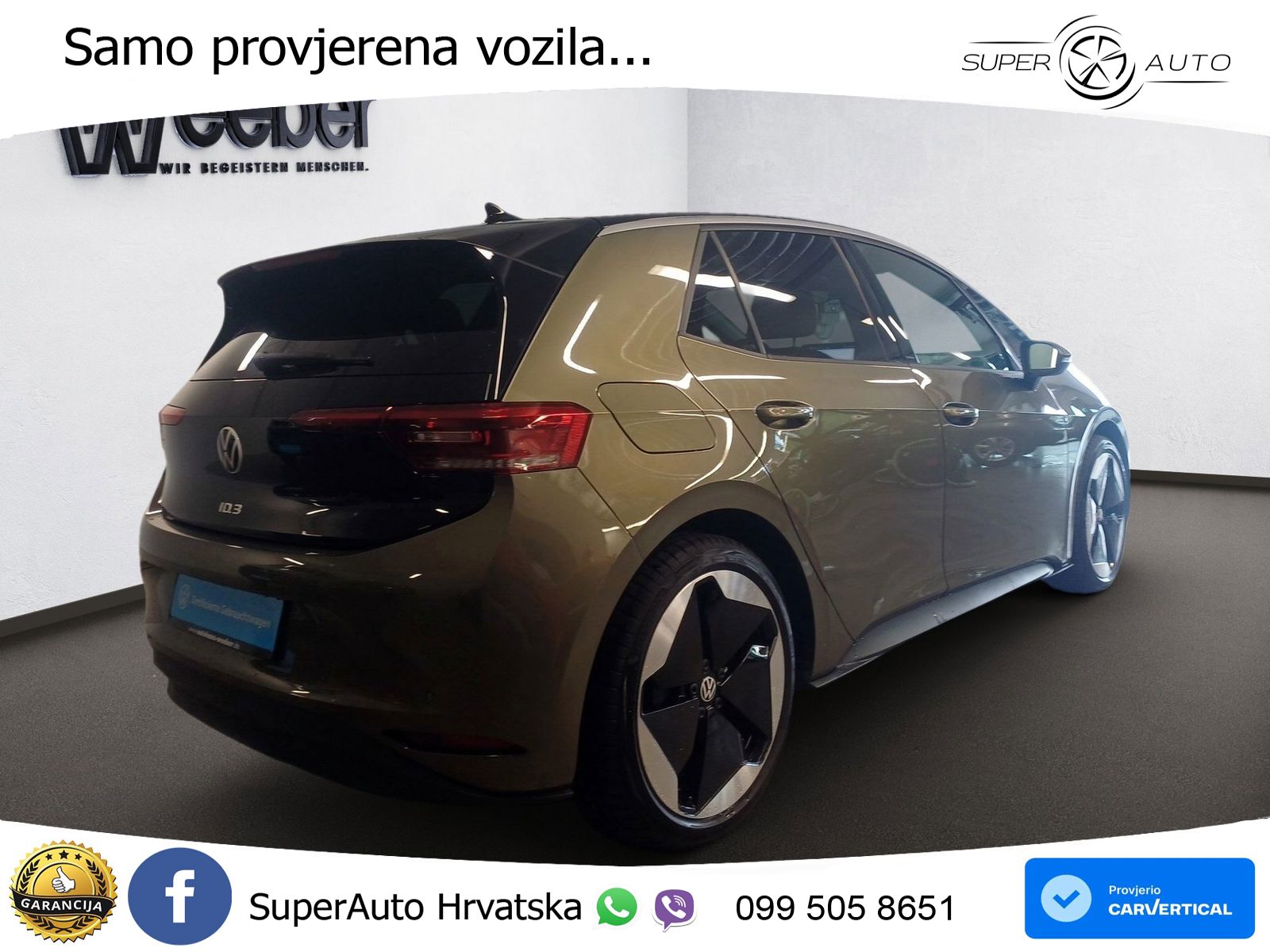 Volkswagen ID.3 Pro S 82 kWh (231 KS) LED+GR SJED+ACC