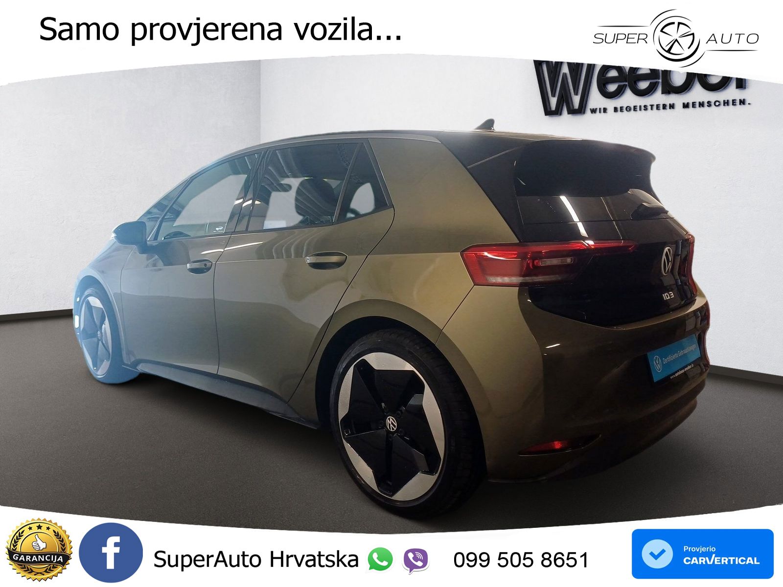 Volkswagen ID.3 Pro S 82 kWh (231 KS) LED+GR SJED+ACC