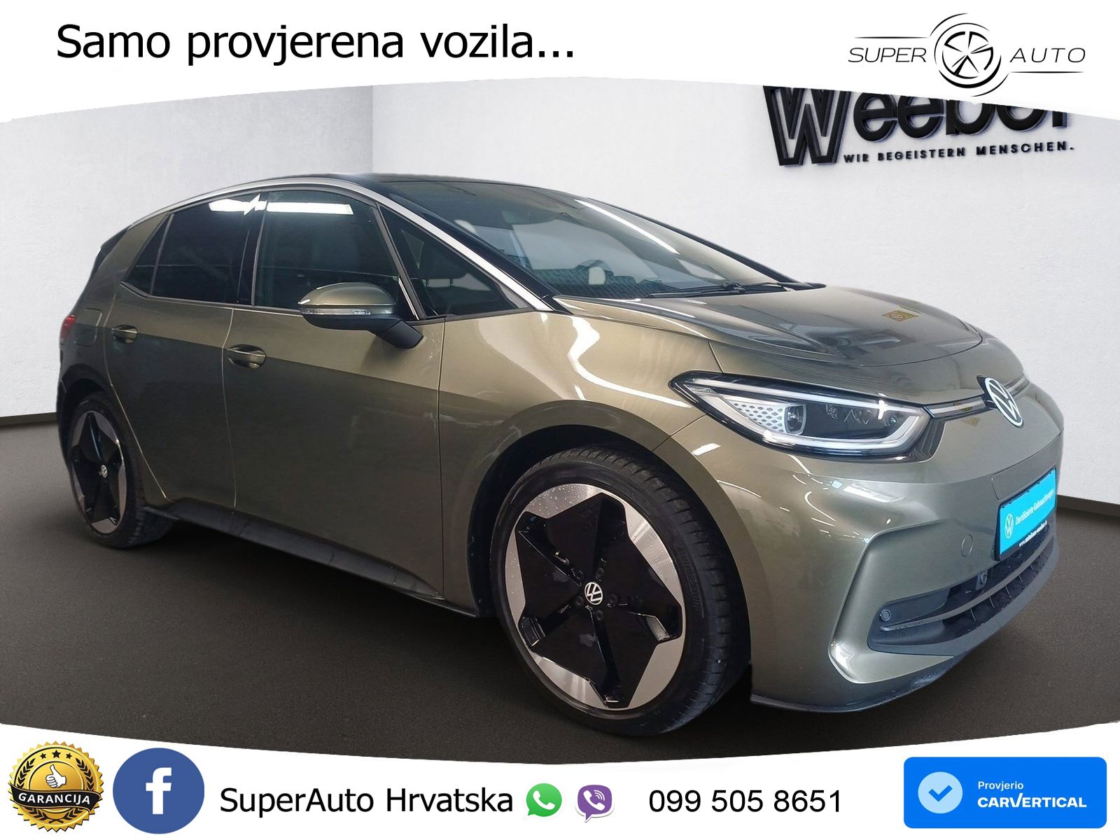 Volkswagen ID.3 Pro S 82 kWh (231 KS) LED+GR SJED+ACC