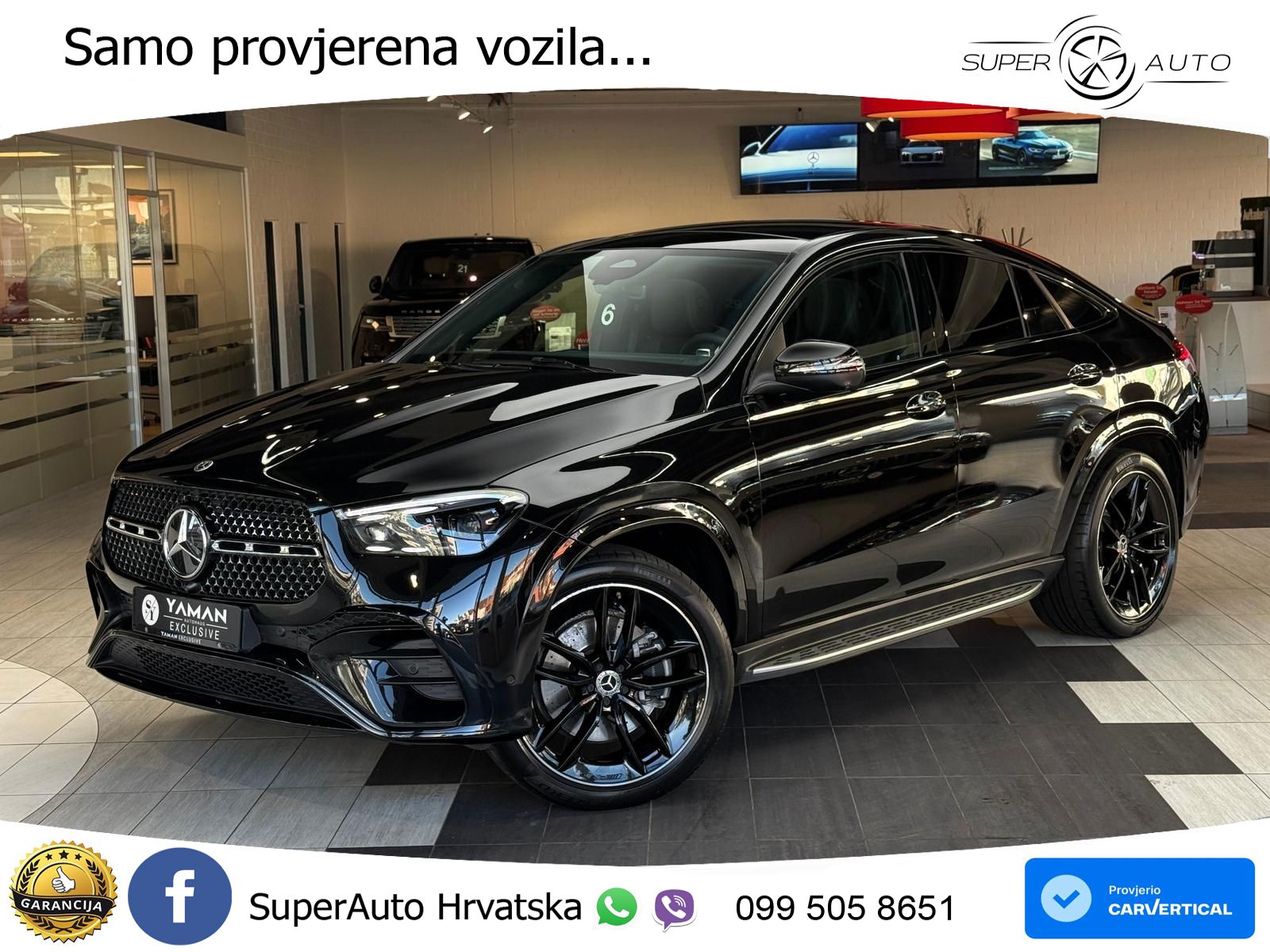 Mercedes GLE Coupe 300d (269 ks) EQ Boost 4MATIC 9G-TRONIC AMG