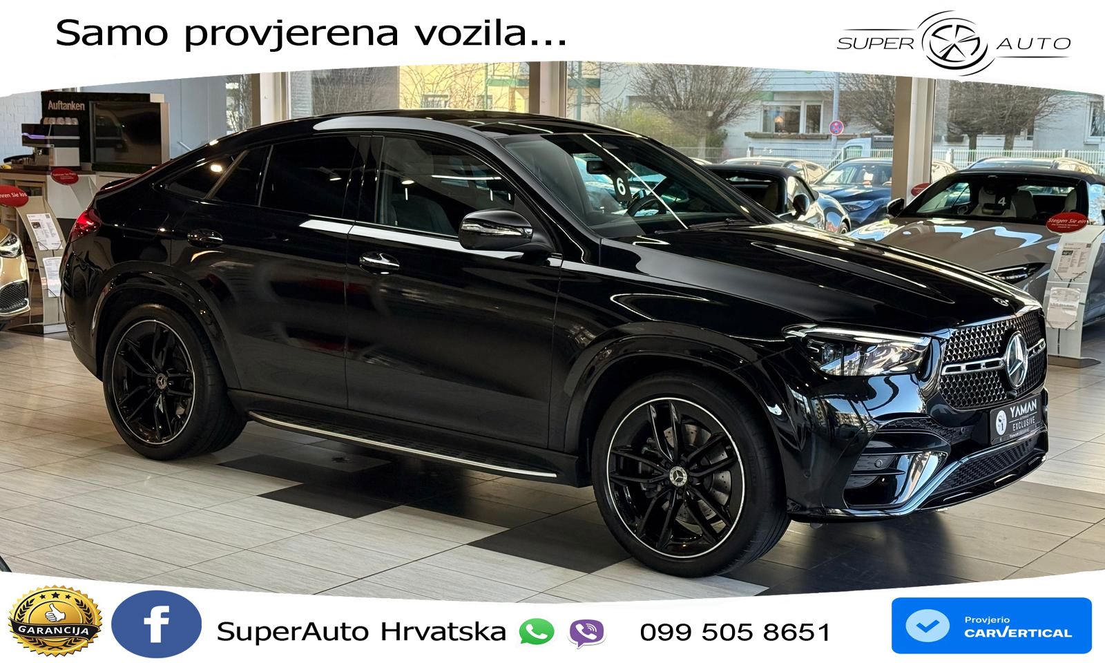 Mercedes GLE Coupe 300d (269 ks) EQ Boost 4MATIC 9G-TRONIC AMG