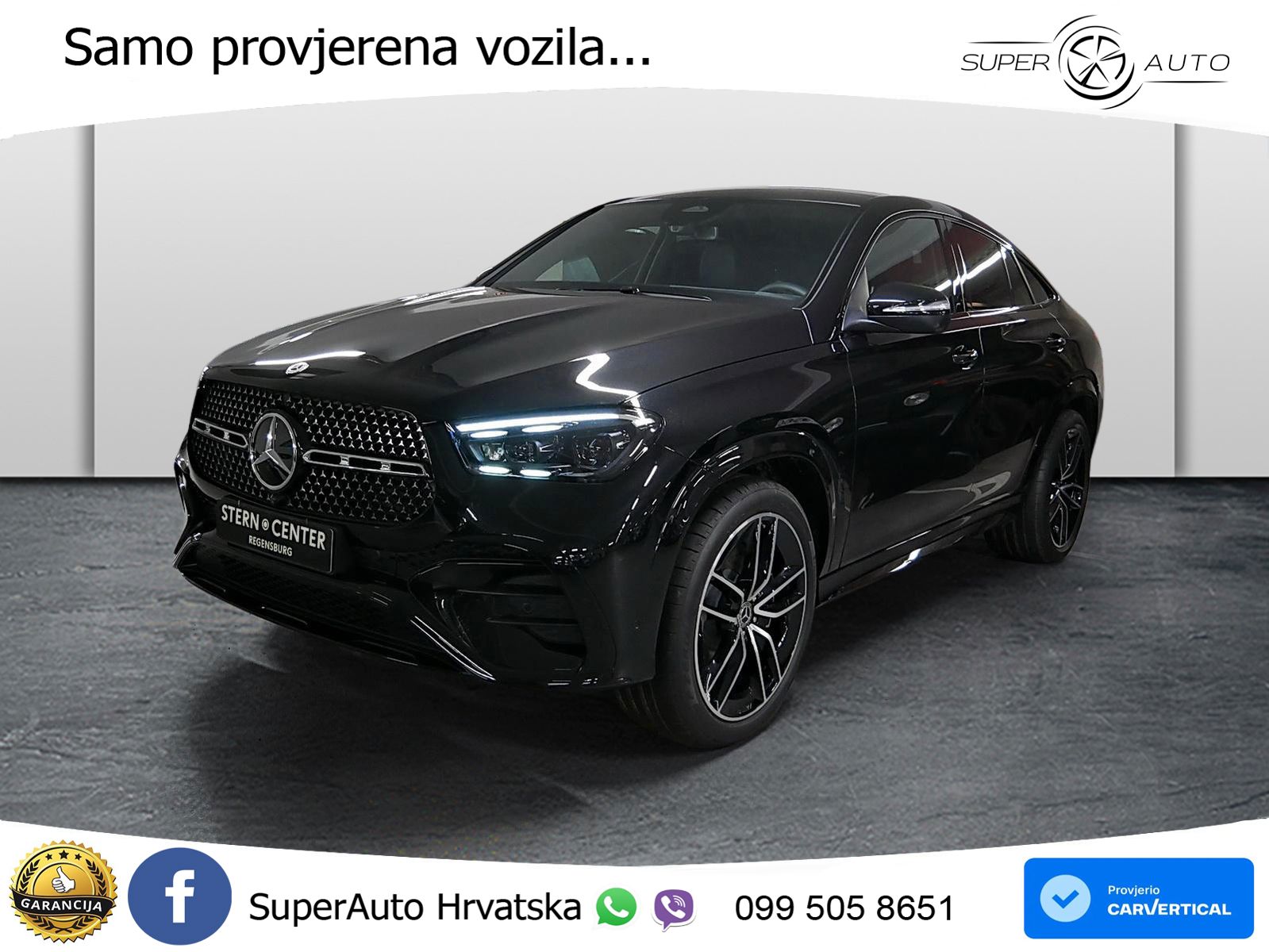 Mercedes GLE Coupe 450d (367 KS) EQ Boost 4MATIC 9G-TRONIC AMG LED+GR SJED+ACC