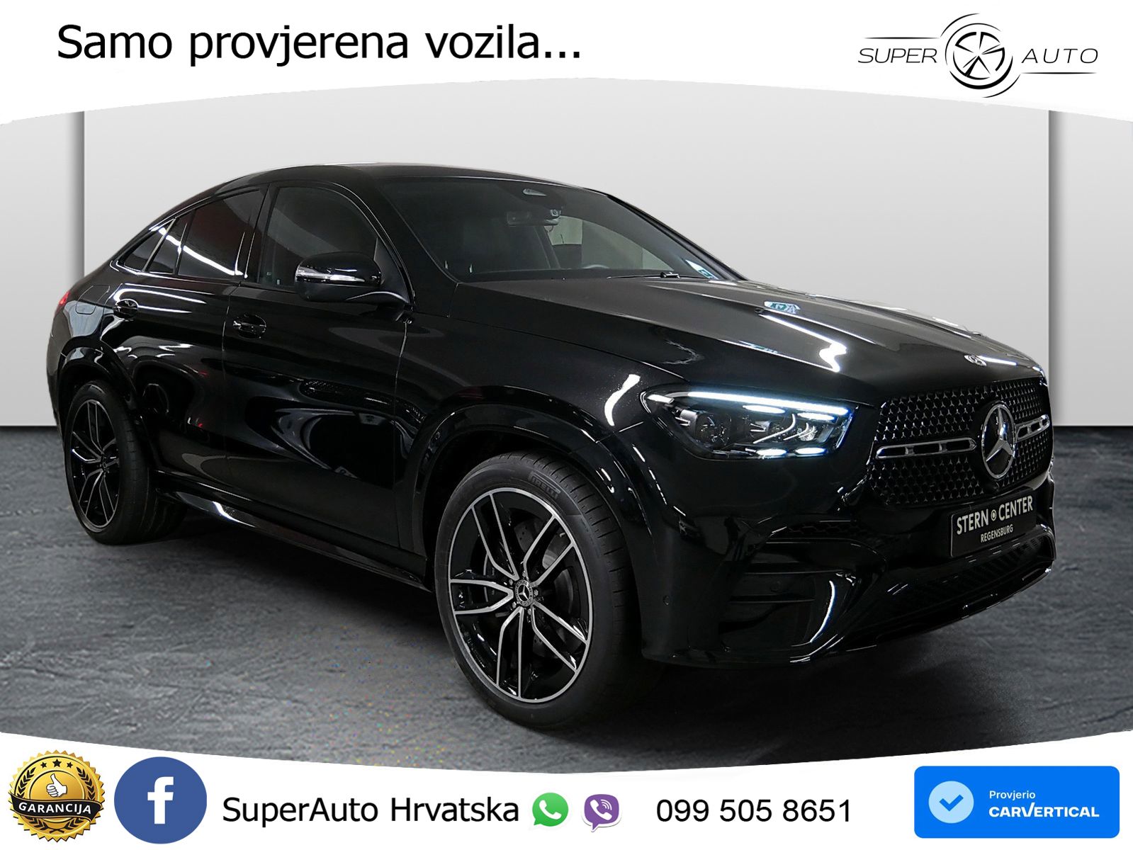 Mercedes GLE Coupe 450d (367 KS) EQ Boost 4MATIC 9G-TRONIC AMG LED+GR SJED+ACC
